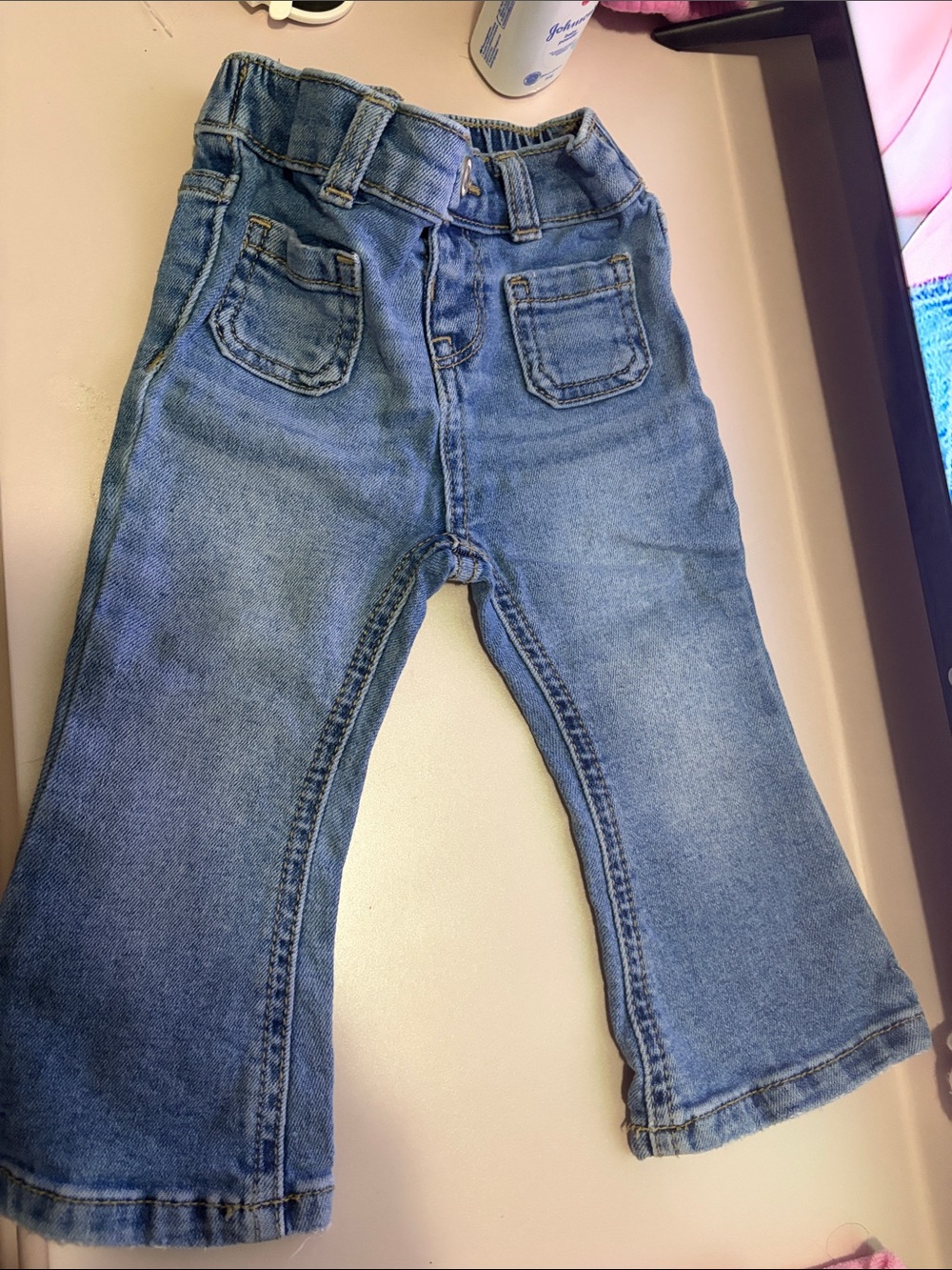 wonder nation Light Blue Denim Jeans for Kids